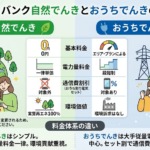 ソフトバンク自然でんきとおうちでんきの違い