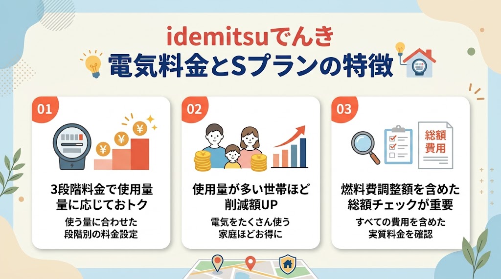 idemitsuでんきは高い?電気料金を比較